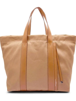GIANNI CHIARINI Shopperka SARA | z dodatkiem skóry
