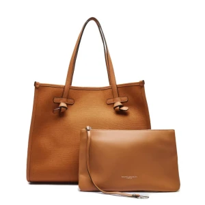 GIANNI CHIARINI Shopperka + saszetka Marcella | z dodatkiem skóry