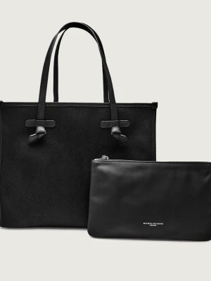 GIANNI CHIARINI Shopperka + saszetka Marcella | z dodatkiem skóry