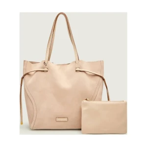 GIANNI CHIARINI Shopperka + saszetka VIOLETTE | zamsz