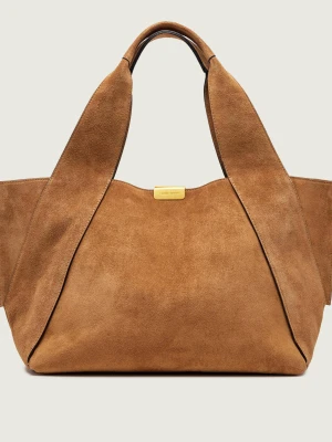 GIANNI CHIARINI Shopperka VIVI | zamsz