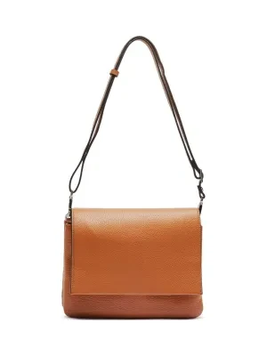 GIANNI CHIARINI Skórzana listonoszka Three