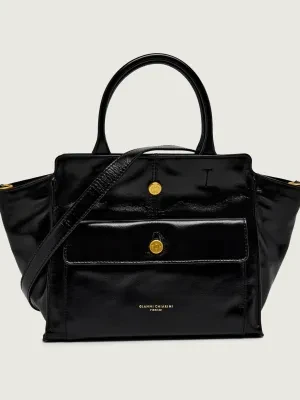 GIANNI CHIARINI Skórzana shopperka CHER