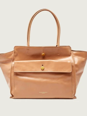 GIANNI CHIARINI Skórzana shopperka CHER
