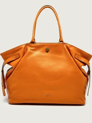 GIANNI CHIARINI Skórzana shopperka CLAUDETTE