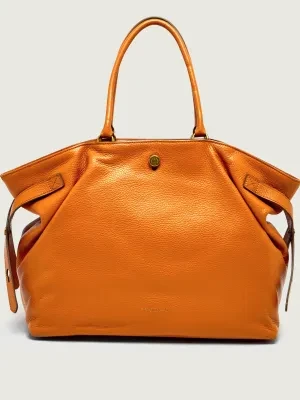 GIANNI CHIARINI Skórzana shopperka CLAUDETTE