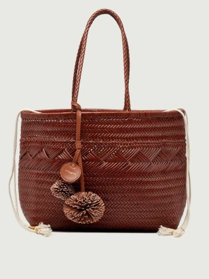 GIANNI CHIARINI Skórzana shopperka PALOMA