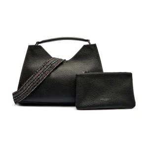 GIANNI CHIARINI Skórzana shopperka + saszetka AURORA