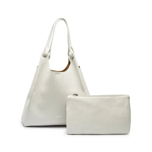 GIANNI CHIARINI Skórzana shopperka + saszetka Dua
