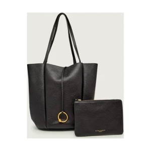 GIANNI CHIARINI Skórzana shopperka + saszetka LILY