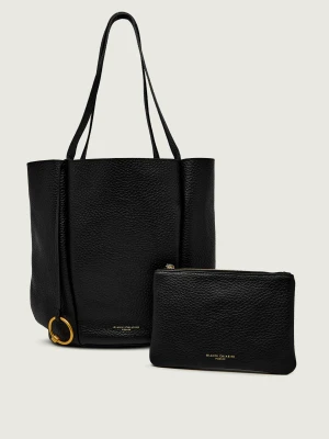 GIANNI CHIARINI Skórzana shopperka + saszetka LILY