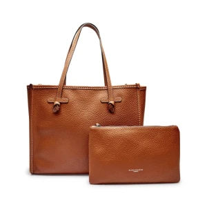 GIANNI CHIARINI Skórzana shopperka + saszetka Marcella