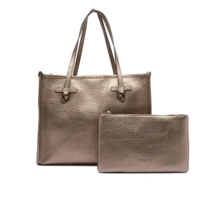 GIANNI CHIARINI Skórzana shopperka + saszetka Marcella