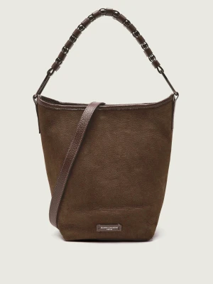 GIANNI CHIARINI Skórzana torebka na ramię ELIANA