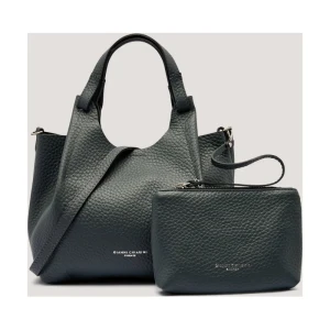 GIANNI CHIARINI Skórzana torebka na ramię + saszetka