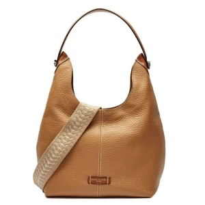GIANNI CHIARINI Skórzane hobo Alessandra