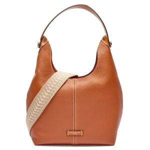 GIANNI CHIARINI Skórzane hobo Alessandra
