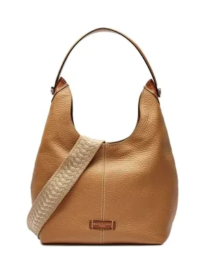 GIANNI CHIARINI Skórzane hobo Alessandra