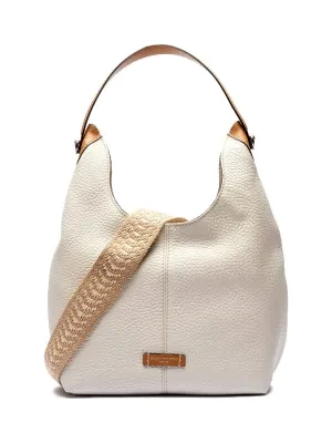 GIANNI CHIARINI Skórzane hobo Alessandra