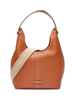 GIANNI CHIARINI Skórzane hobo Alessandra