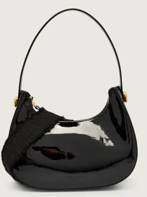 GIANNI CHIARINI Skórzane hobo BLANCHE
