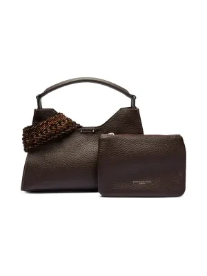 GIANNI CHIARINI Skórzany kuferek + saszetka AURORA