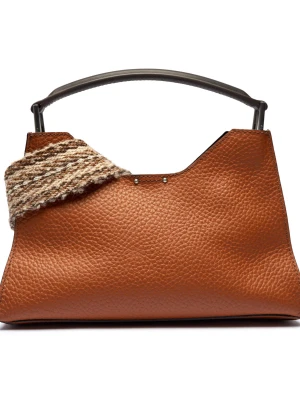 GIANNI CHIARINI Skórzany kuferek + saszetka AURORA