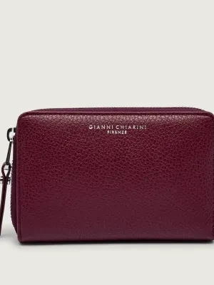 GIANNI CHIARINI Skórzany portfel GRAIN