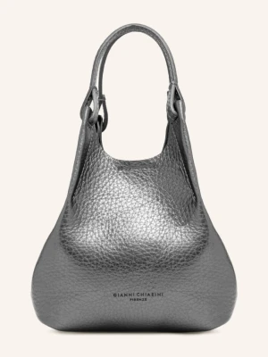 Gianni Chiarini Torba Na Ramię Dua Mini silber PLATYNOWY