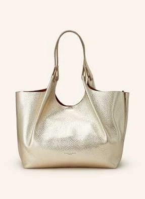 Gianni Chiarini Torba Shopper Dua Xl Z Saszetką gold
