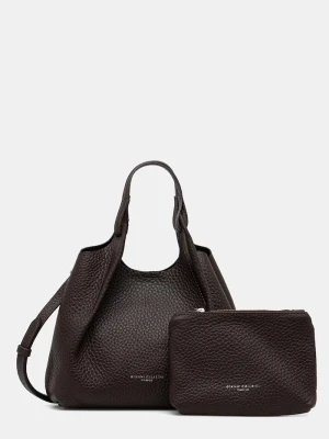 Gianni Chiarini torebka crossbody damska skórzana DUA brązowy