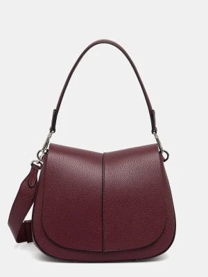 Gianni Chiarini torebka crossbody damska skórzana HELENA ROUND bordowy