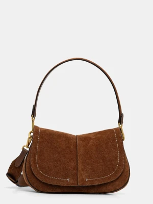 Gianni Chiarini torebka crossbody damska zamszowa HELENA ROUND brązowy