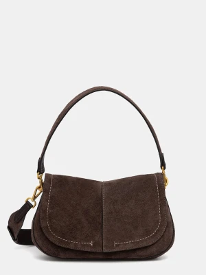 Gianni Chiarini torebka crossbody damska zamszowa HELENA ROUND brązowy