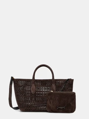 Gianni Chiarini torebka damska zamszowa MASHUP
