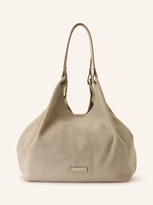 Gianni Chiarini Torebka Hobo Dua Xl Z Saszetką beige