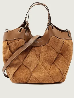 GIANNI CHIARINI Torebka na ramię DUA | zamsz