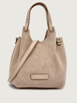 GIANNI CHIARINI Torebka na ramię DUA | zamsz