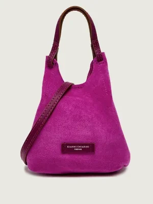 GIANNI CHIARINI Torebka na ramię DUA | zamsz