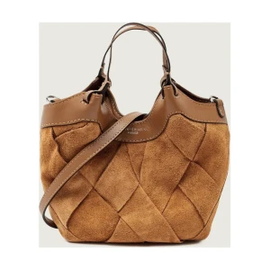 GIANNI CHIARINI Torebka na ramię DUA | zamsz