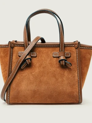 GIANNI CHIARINI Torebka na ramię MARCELLA | zamsz
