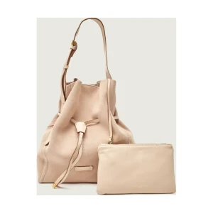 GIANNI CHIARINI Torebka na ramię + saszetka SIENNA | zamsz