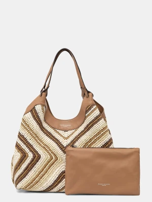Gianni Chiarini torebka shopper damska DUA beżowy