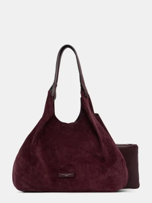Gianni Chiarini torebka shopper damska skórzana DUA bordowy