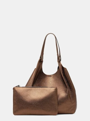Gianni Chiarini torebka skórzana DUA kolor brązowy BS 9720 RNGDBL
