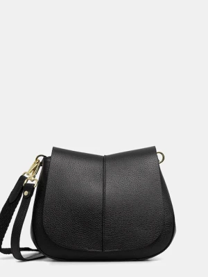 Gianni Chiarini torebka skórzana HELENA ROUND kolor czarny BS 6036/COMM GRN-NA