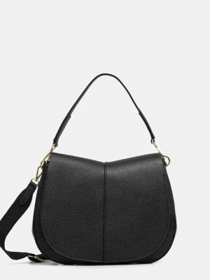 Gianni Chiarini torebka skórzana HELENA ROUND kolor czarny BS 6037/COMM GRN-NA