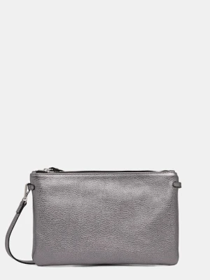 Gianni Chiarini torebka skórzana HERMY kolor srebrny BS.3695.GRN.LM