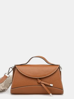 Gianni Chiarini torebka skórzana MARGOT kolor brązowy BS.11411.GRN.NABCL
