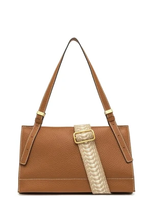 Gianni Chiarini torebka skórzana NICOLE kolor brązowy BS.11336.TKL.NAETN